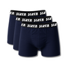 Sixer Men’s Boxer Shorts – Pack of 3 Navy