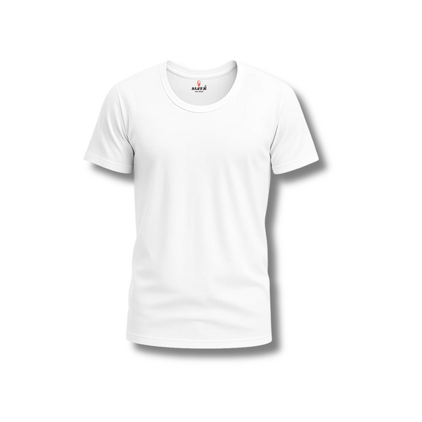 Sixer Men’s Crew Neck Undershirt - White