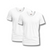 Sixer Men’s Crew Neck Undershirts – Pack of 2 White