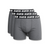 Sixer Men’s Boxer Shorts – Pack of 3 Gray