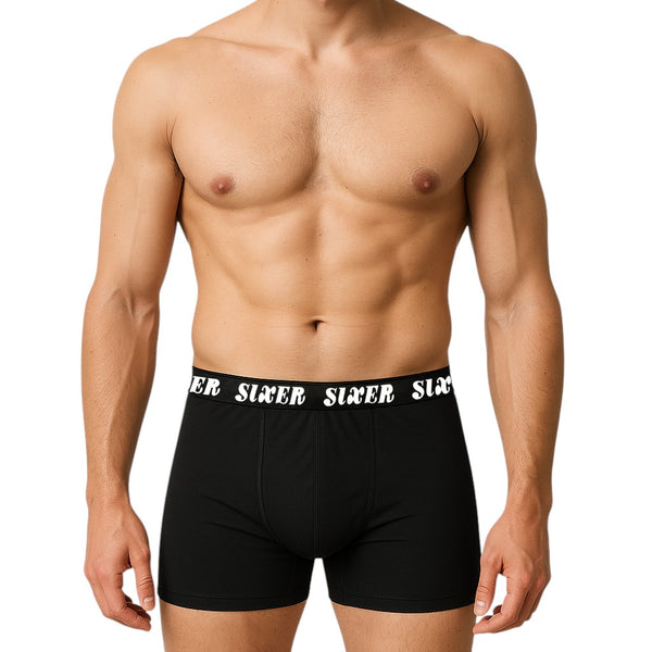 Sixer Men’s Boxer Shorts – Black