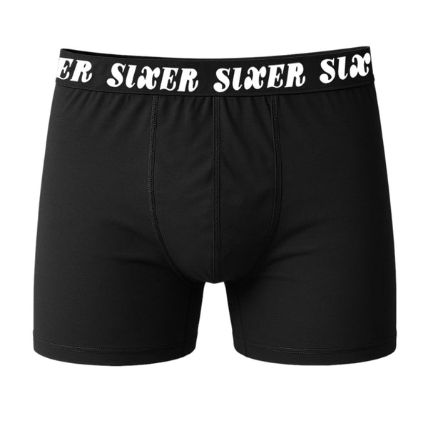 Sixer Men’s Boxer Shorts – Black