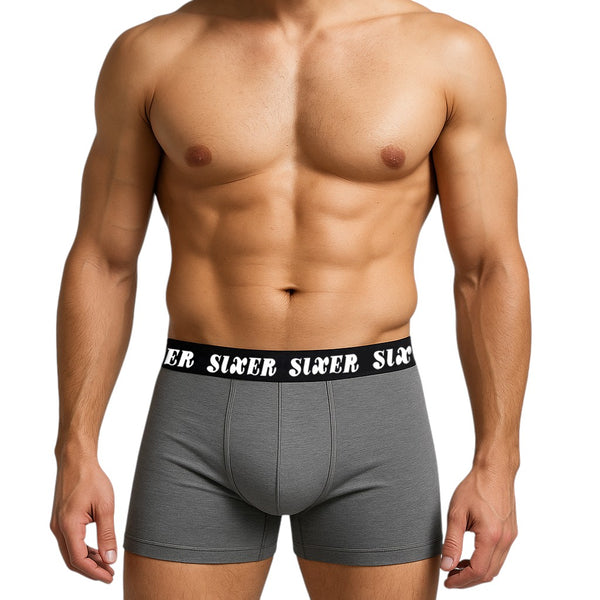 Sixer Men’s Boxer Shorts – Gray