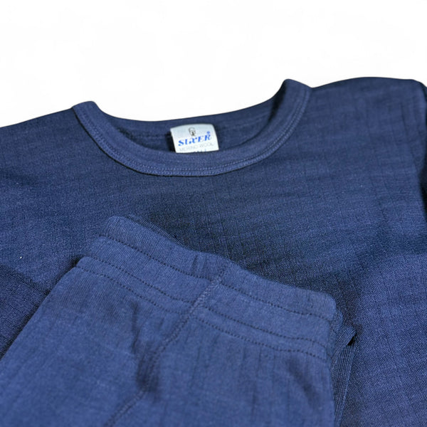 Sixer Men’s Winter Thermals – Shirt Blue