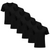 Sixer Men’s Summer Vest Pack of 6 – Black