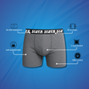 Sixer Men’s Boxer Shorts – Pack of 3 Gray