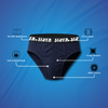 Sixer Men’s Boxer Briefs – Pack of 3 Navy