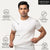 Sixer Men’s Crew Neck Undershirt - White