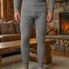 Sixer Men’s Winter Thermals – Trouser Striped Grey