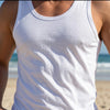 Sixer Men’s Sleeveless Summer Vest Pack of 3 - White