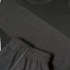 Sixer Men’s Winter Thermals – Shirt & Trouser Set Black